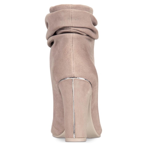 DKNY Sabel Booties Suede Taupe - Picture 3 of 5